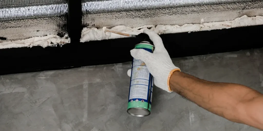 Caulking for energy efficiency