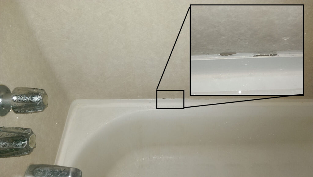 caulking around bathtub